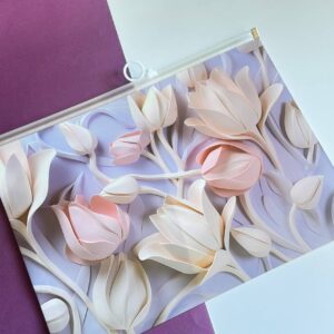 🧊 BOLSA de cremallera tulipán