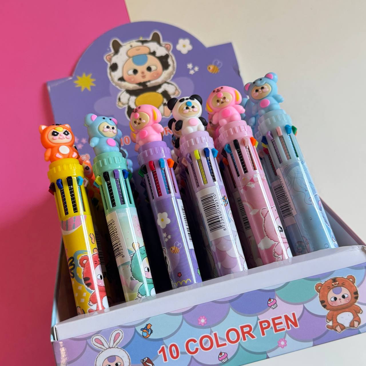 🖊️ Lápiz 10 colores Baby Three 6 🖊️ Lápiz 10 colores Baby Three - Imagen 6