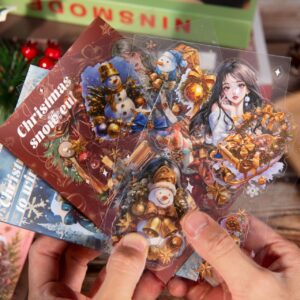 Stickers Navideños de Muñequitas - Imagen 3