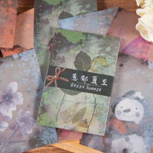 Hojas de Papel de Colores Vintage