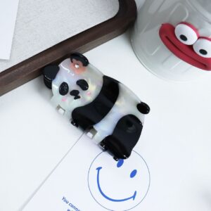 🐼 Broche para el Cabello Panda – 9 cm