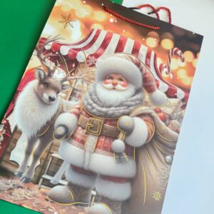 🎅 Bolsa de Regalo Navideña – Viejito Pascuero - Imagen 6