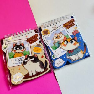 Mini Libreta Gatito con Líneas – 4 Modelos Surtidos