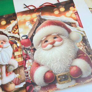 🎅 Bolsa de Regalo Navideña – Viejito Pascuero - Imagen 4