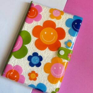 Libreta Flor y Carita Feliz