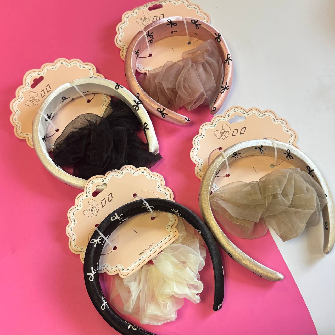 🎀 Set Diadema + Colet con Diseño de Lazos 7 🎀 Set Diadema + Colet con Diseño de Lazos - Imagen 7