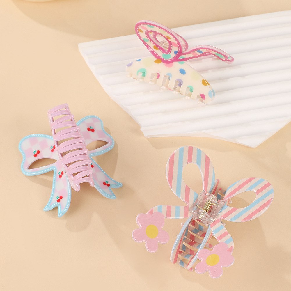 🎀 Pinche de Cabello con Lazo Colorido – 7 cm 1 🎀 Pinche de Cabello con Lazo Colorido – 7 cm