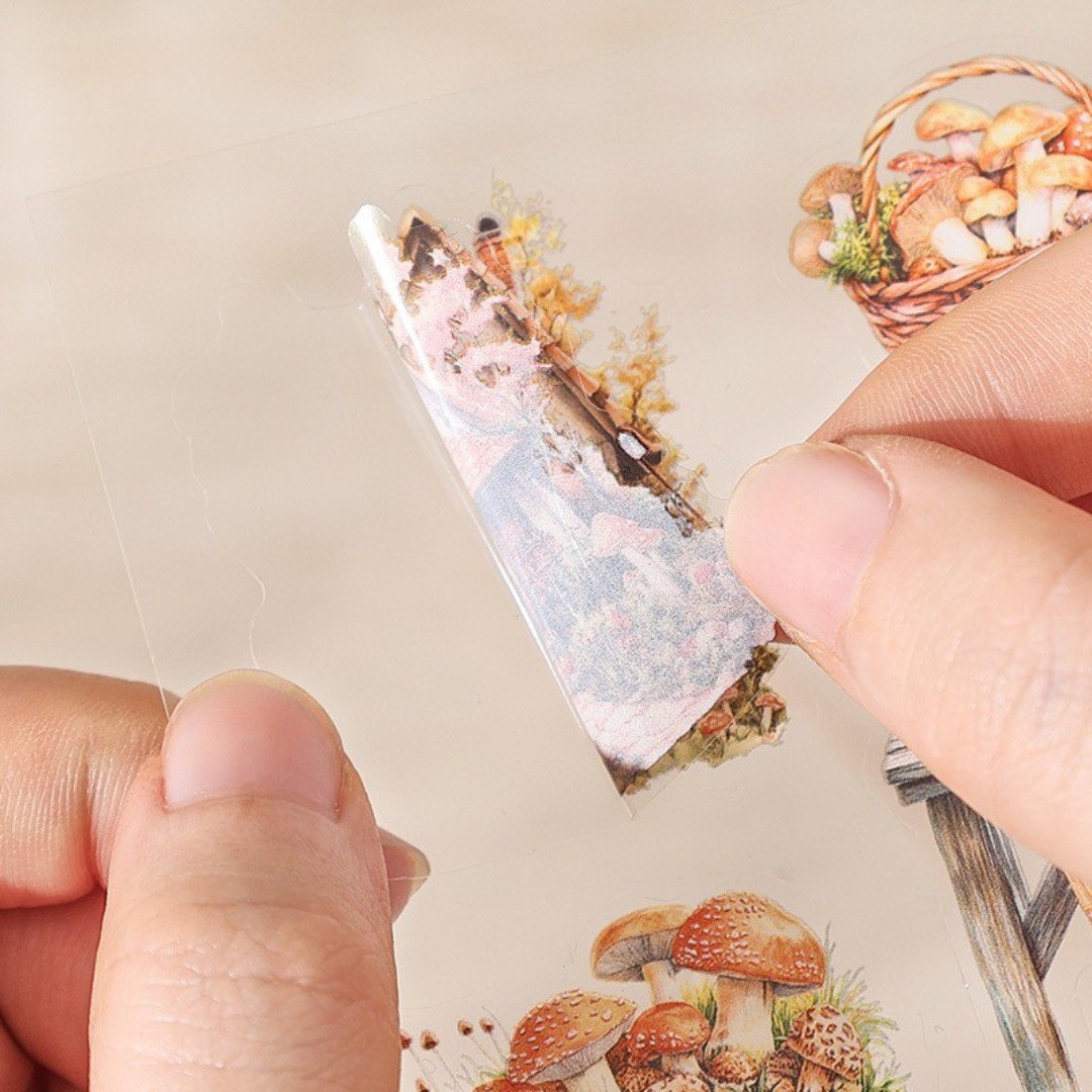 Caja de 100 Stickers Muñequita