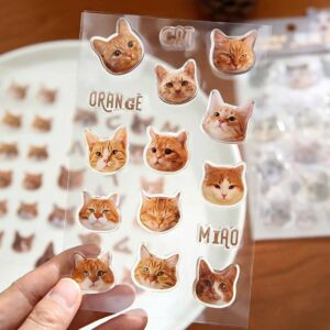 Stickers Gatos Tiernos y Divertidos - Imagen 3