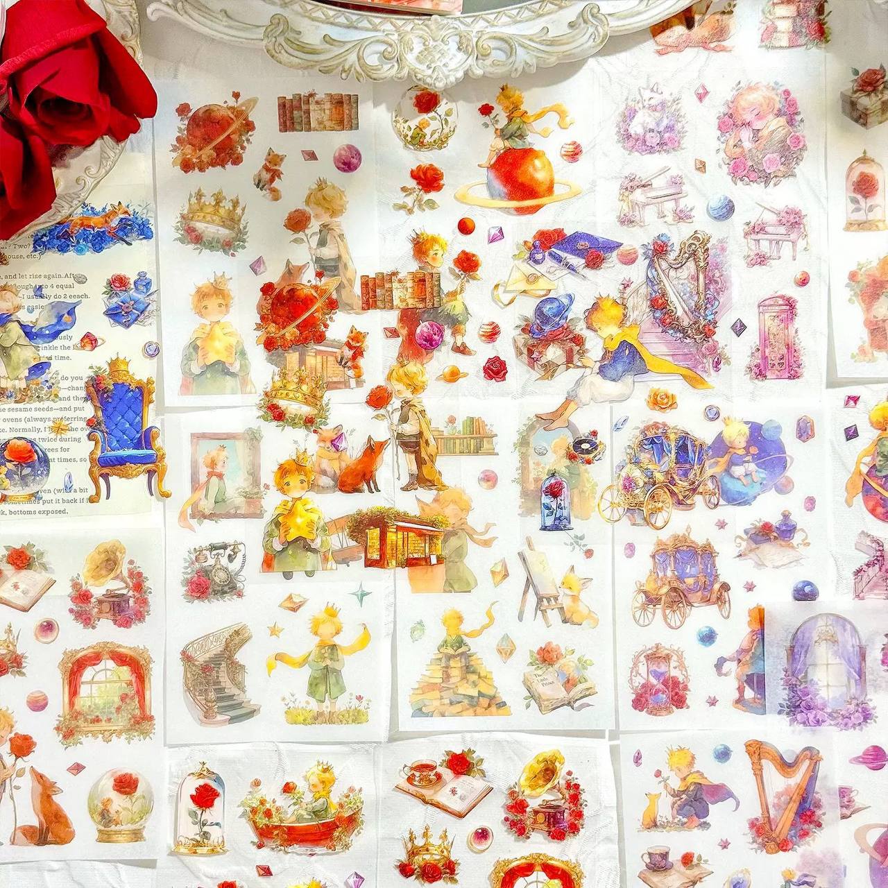 Libreta de Stickers Principito