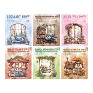 Stickers Ventana Decorada Vintage - Imagen 3