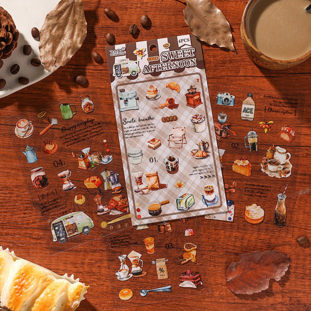 Stickers Escena Pastelería