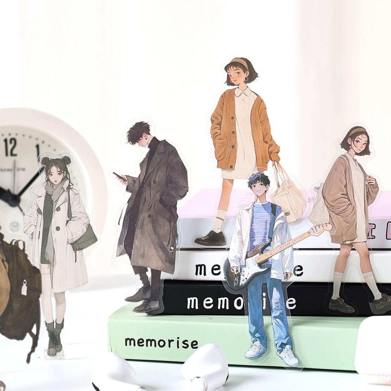 Stickers Hombre y Mujeres Anime 4 Stickers Hombre y Mujeres Anime - Imagen 4