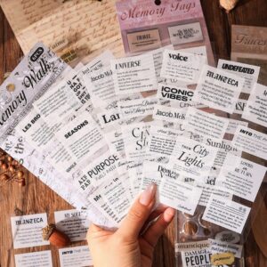 Stickers con Frases Vintage