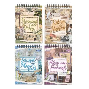 Libreta de Stickers Vintage Argollada