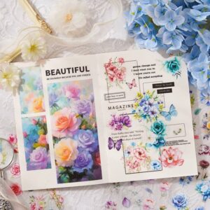 Libreta de Stickers de Flores - Imagen 4