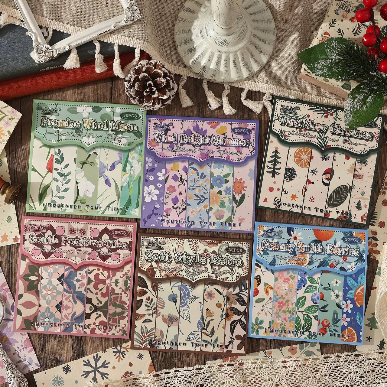 Hojas de Papel Decorativas Vintage 1 Hojas de Papel Decorativas Vintage