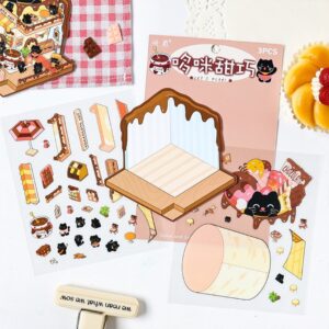 Stickers para Crear Escenario Pastelería