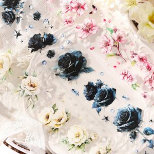 Caja de 4 Washi Tape Stickers Vintage - Imagen 5