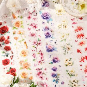 Caja de 4 Washi Tape Stickers Vintage - Imagen 3