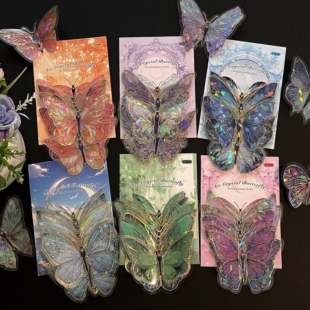 🦋 Stickers Mariposa Cristalizada