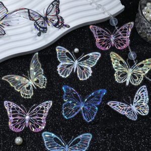 Mini Stickers Mariposas Transparentes - Imagen 3