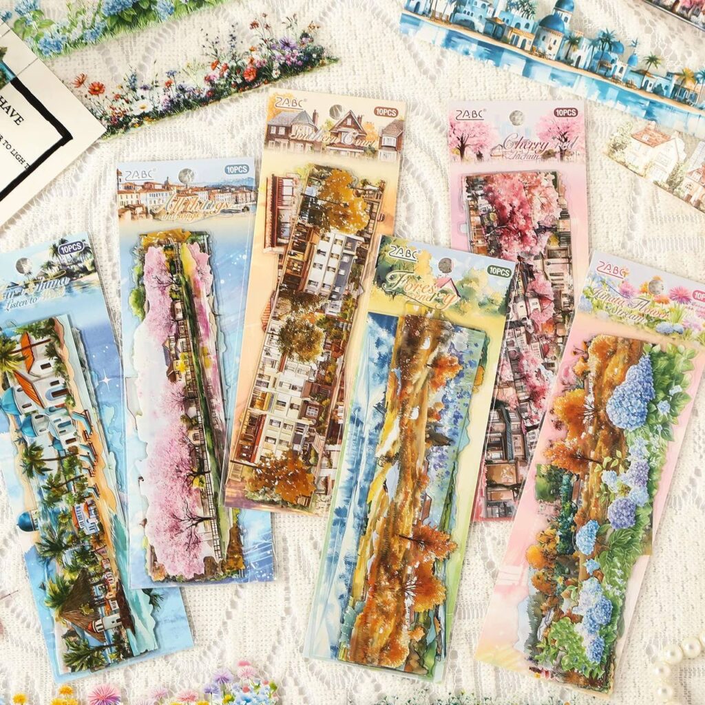 Stickers Pasajes de Ciudades | 10 Pegatinas