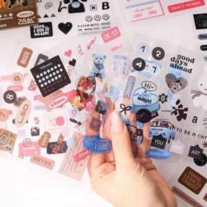 Mini Libreta de Stickers Vintage – 20 Pegatinas