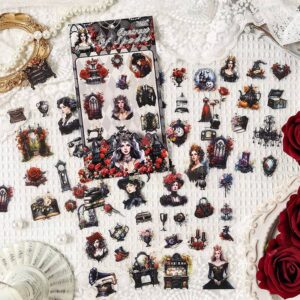 Sticker Mujer Vintage Encanto