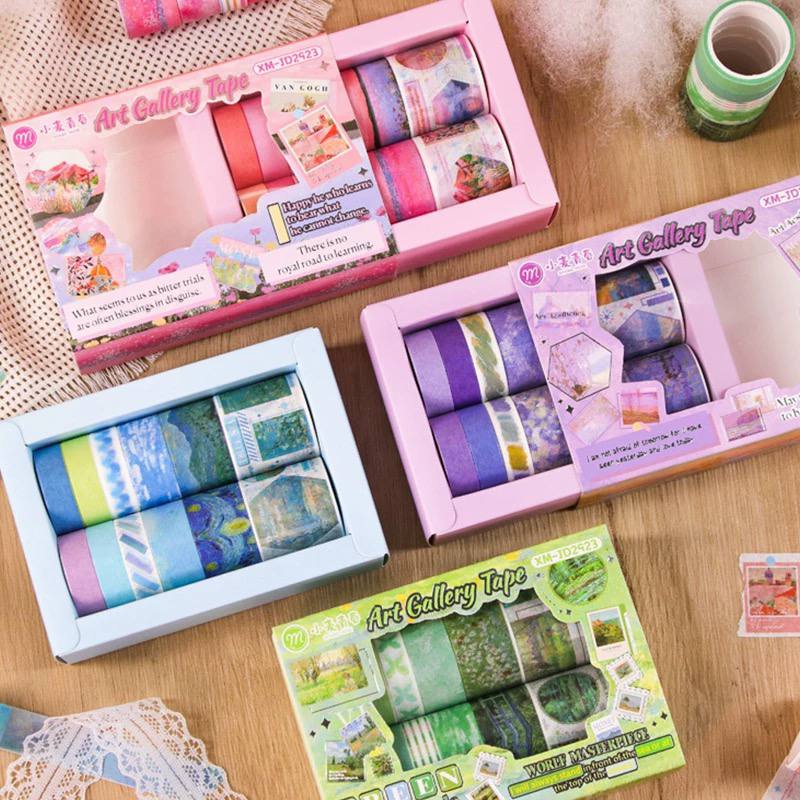 Caja Washi Tape Arte Vintage 1 Caja Washi Tape Arte Vintage