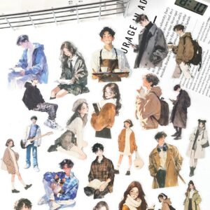 Stickers Hombre y Mujeres Anime