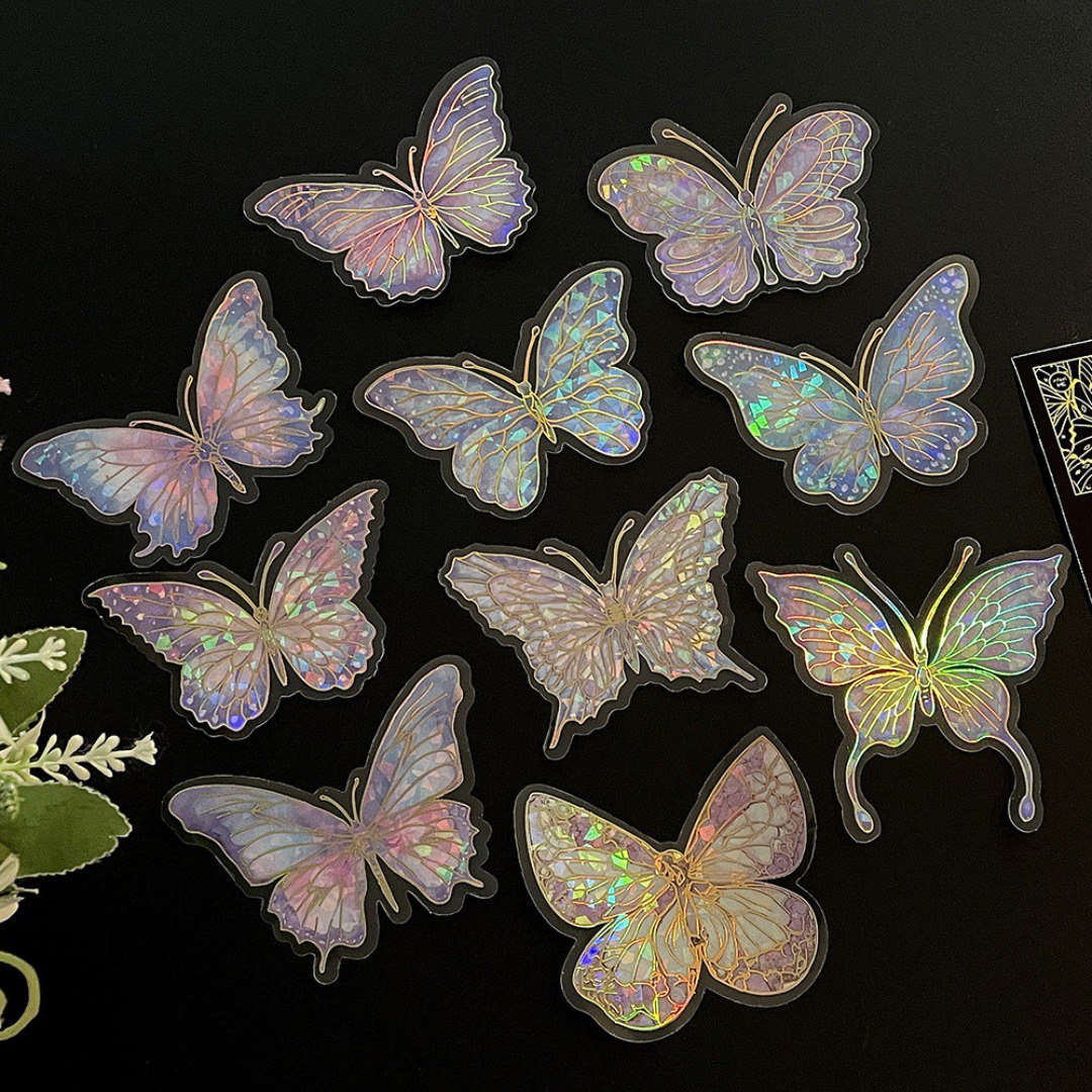 Sticker Mariposa Holográfica 3 Sticker Mariposa Holográfica - Imagen 3