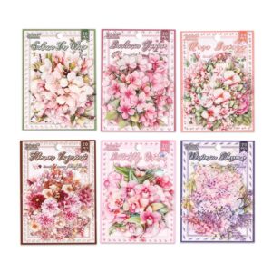 Stickers Flowers Vintage