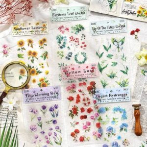 Sticker Transparente de Flores - Imagen 5