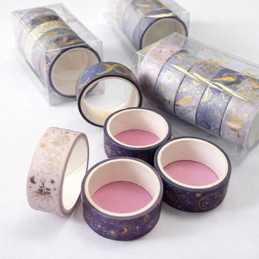 Mini Caja Washi Tape Vintage 4 Mini Caja Washi Tape Vintage - Imagen 4