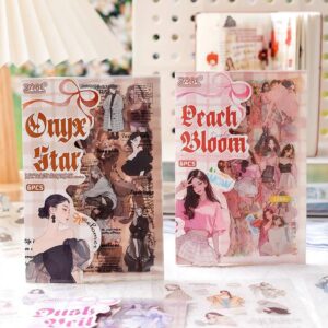 Set de Stickers Mujer Anime