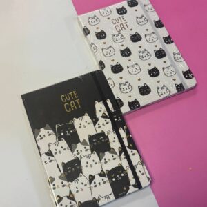 Libreta Tapa Dura Gatito sin Espiral - Imagen 5