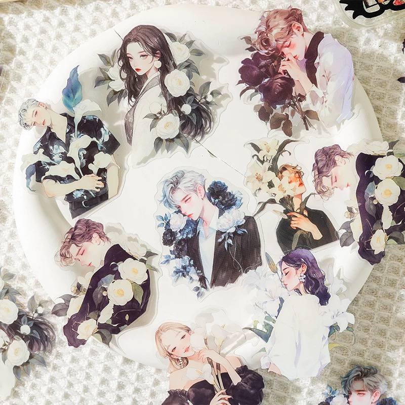 Stickers Mujer Moderna y Vintage 5 Stickers Mujer Moderna y Vintage - Imagen 5