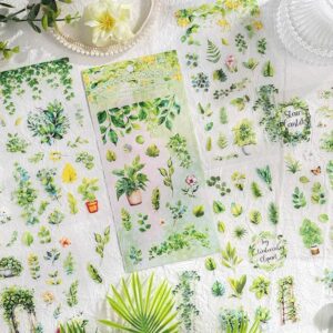 Stickers de Plantas Verdes y Coloridas - Imagen 6
