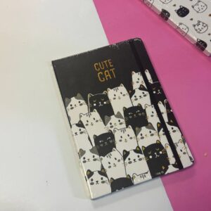 Libreta Tapa Dura Gatito sin Espiral - Imagen 4
