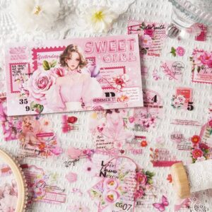 Stickers Girls Flores Vintage - Imagen 5
