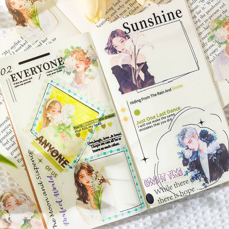 Stickers Mujer Moderna y Vintage 2 Stickers Mujer Moderna y Vintage - Imagen 2