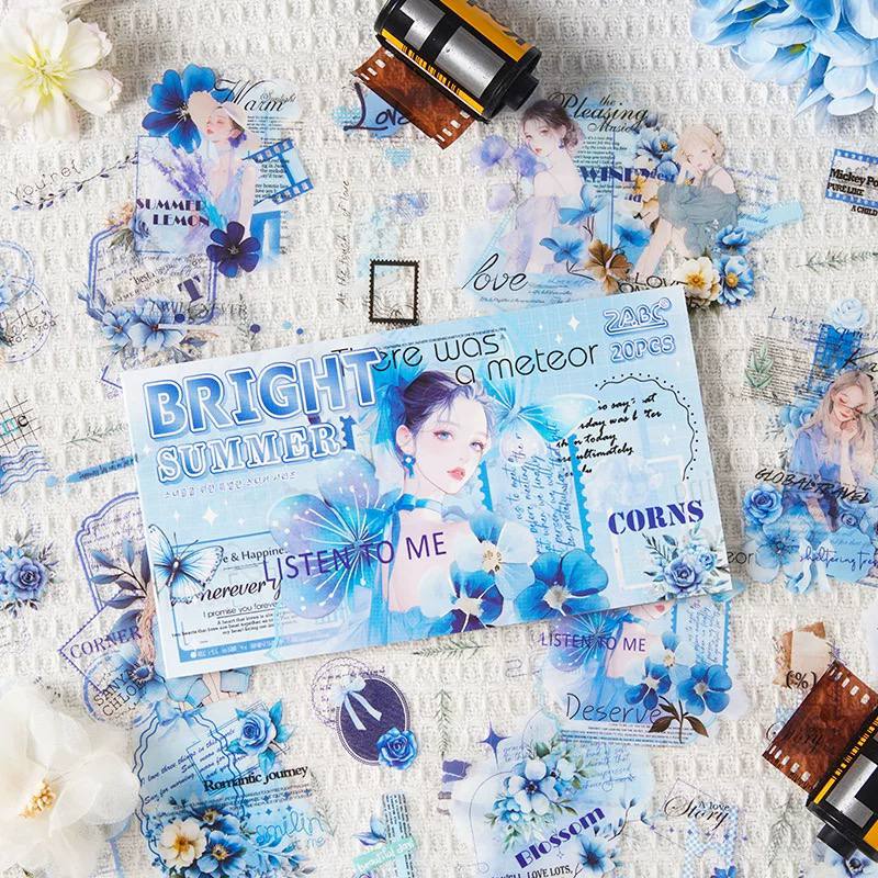 Stickers Girls Flores Vintage 3 Stickers Girls Flores Vintage - Imagen 3