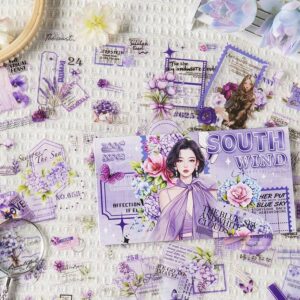 Stickers Girls Flores Vintage