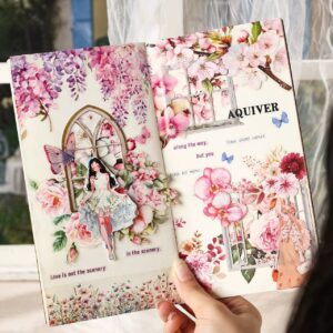 Stickers Flowers Vintage - Imagen 4