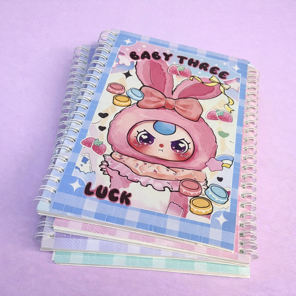 Pack 4 Libretas Baby Three 1 Pack 4 Libretas Baby Three