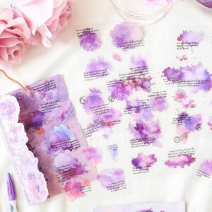 Stickers en Inglés con Manchas de Pintura - Imagen 3