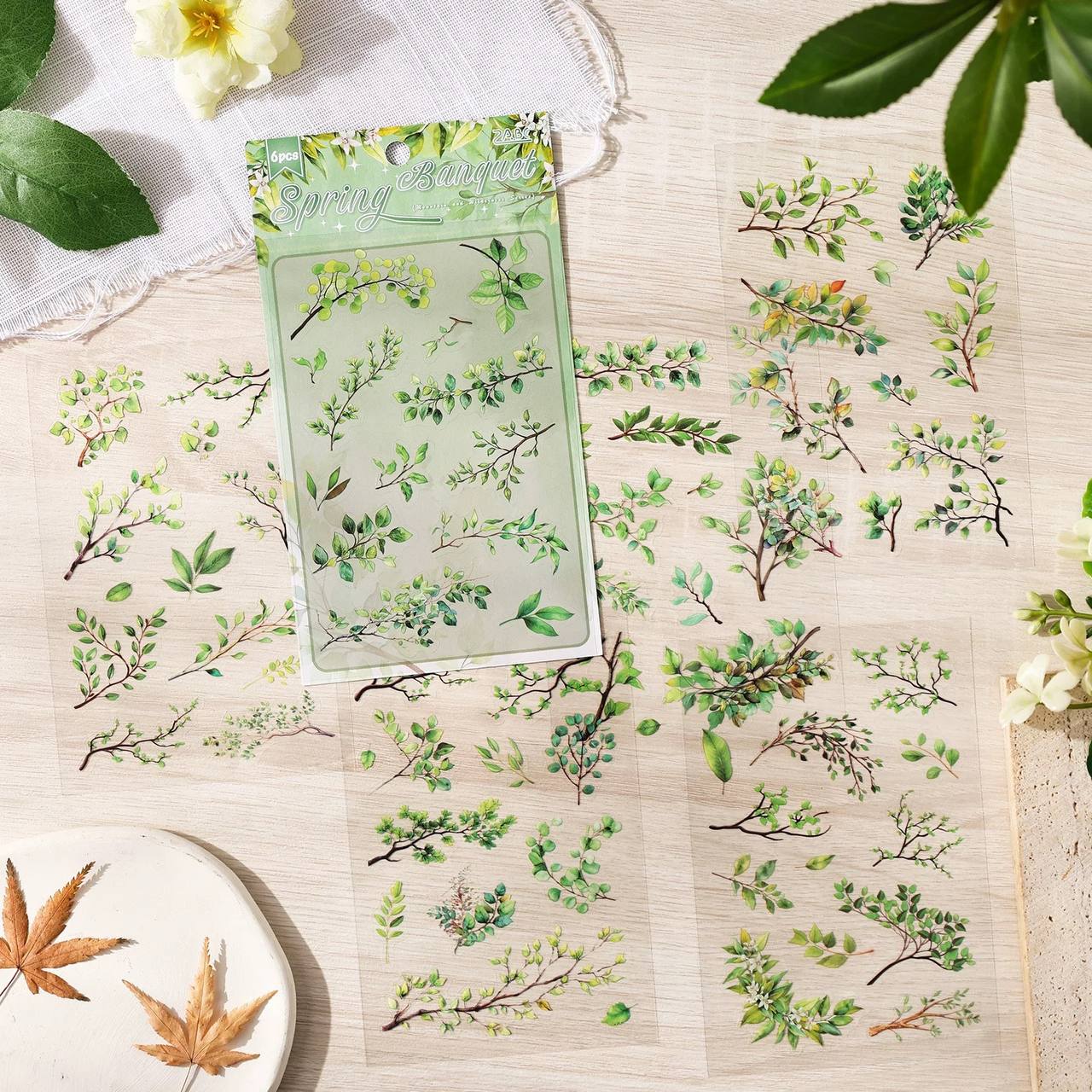 Stickers de Hojas y Plantas 5 Stickers de Hojas y Plantas - Imagen 5