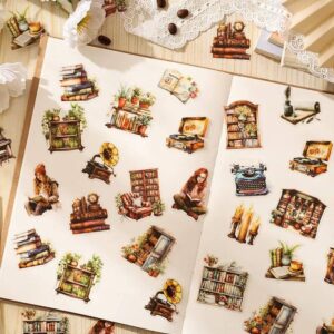 Set de 40 Stickers de Objetos Vintage - Imagen 4