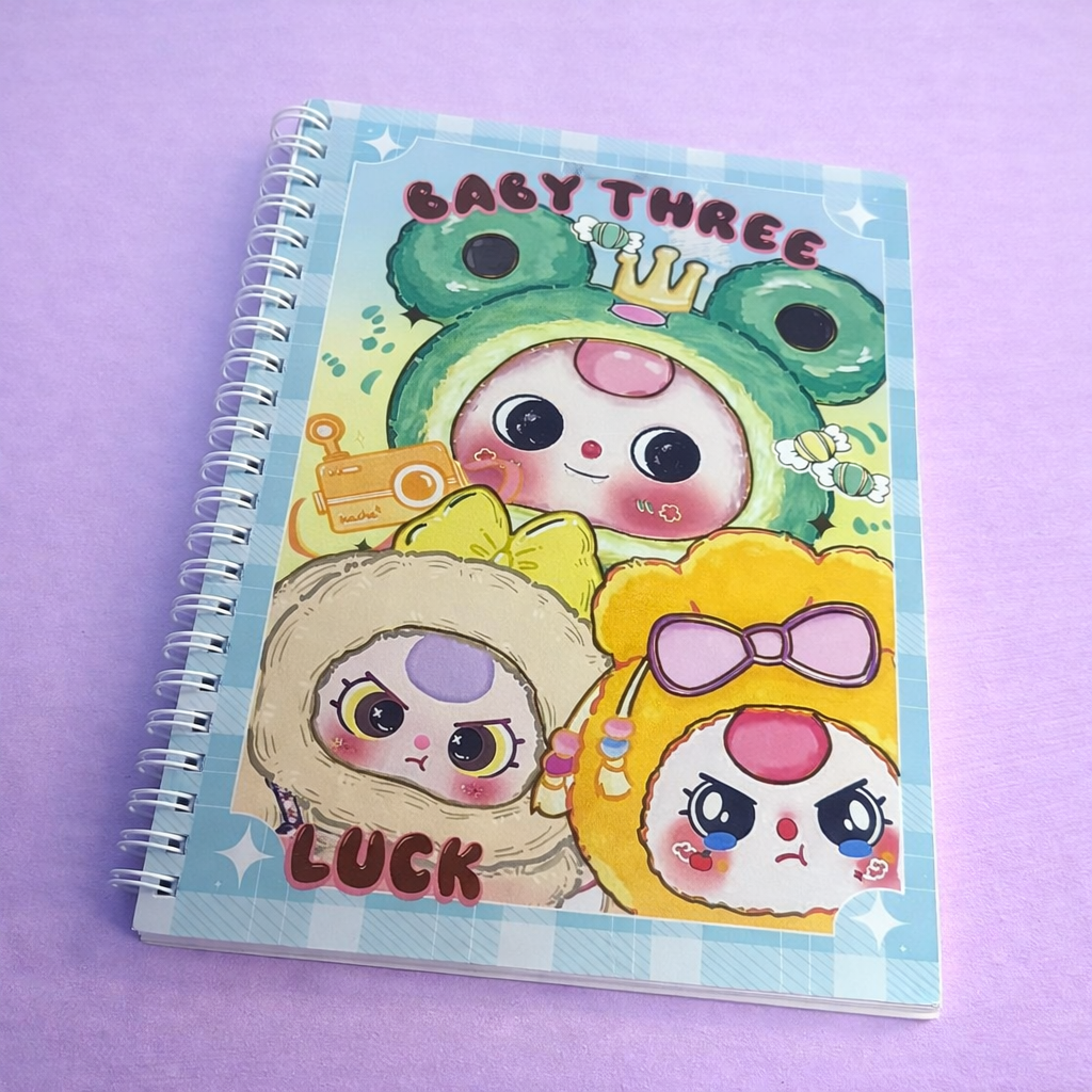 Pack 4 Libretas Baby Three